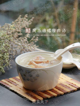 Cantonese Old Fire Soup---phoenix Claw Conch Lean Broth recipe