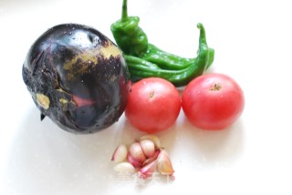 The Best Way to Eat Eggplant [fried Eggplant with Tomato and Pepper] recipe