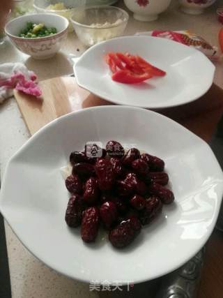 Apple Steamed Candied Dates recipe