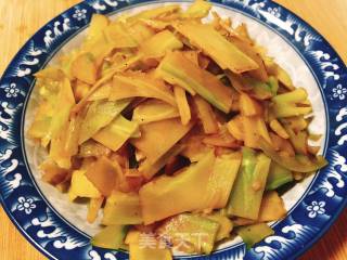 Stir-fried Broccoli Stems recipe