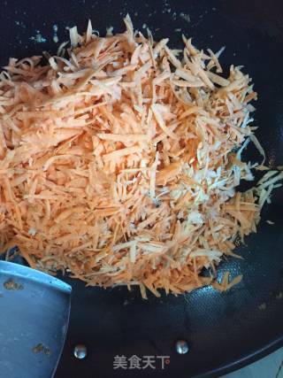 Fried Sweet Potato Shreds recipe