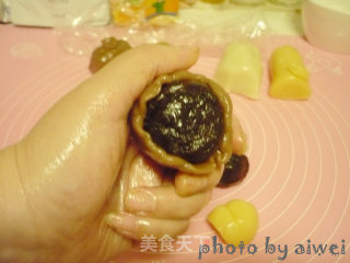 Four-color Jujube Snowy Mooncake recipe