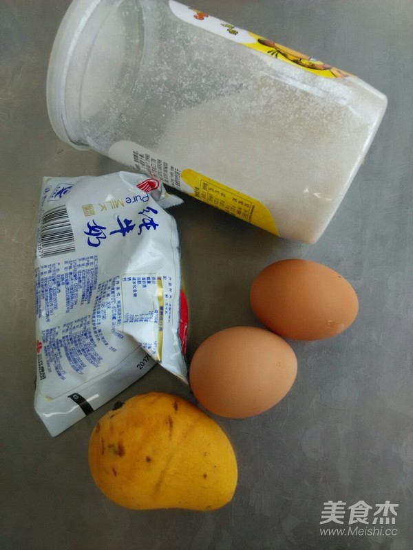 Mango Flavored Egg Tart recipe