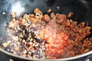 Minced Pork with Diced Vegetables recipe