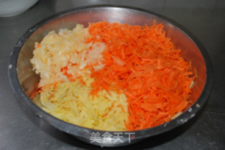 Potato and Carrot Pancakes recipe