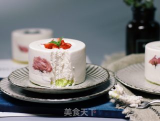 Sakura Strawberry Mousse recipe