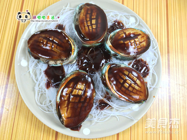 Steamed Abalone with Vermicelli recipe