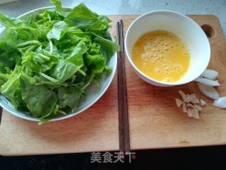 Scrambled Eggs with Amaranth recipe