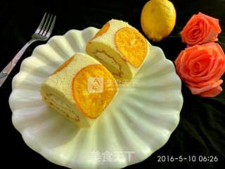 #aca Baking Star Competition# Orange Cake Roll recipe