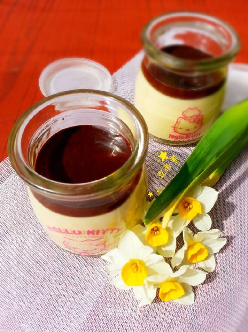 Chocolate Egg Pudding recipe