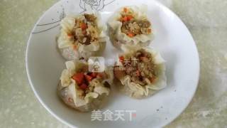 Shiitake Mushroom and Sticky Rice Shaomai recipe