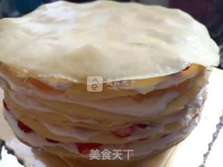 Strawberry Mille Cake recipe