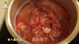 Korean Spicy Cabbage Bean Sprout Soup recipe