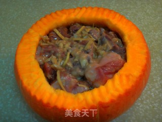 Steamed Pork Ribs with Pumpkin Drum Sauce recipe