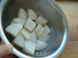 Sweet and Sour Crispy Radish recipe