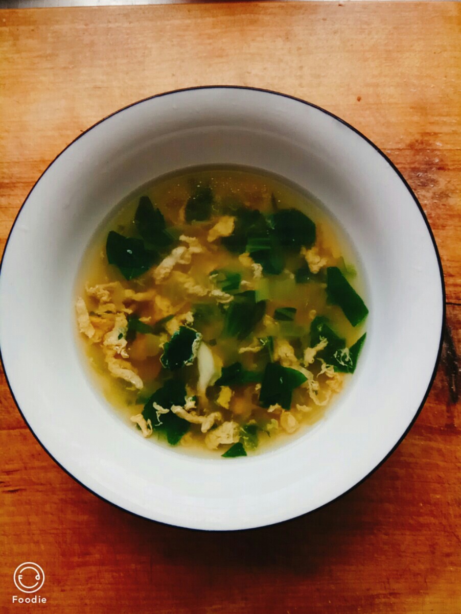 Rape and Egg Soup recipe
