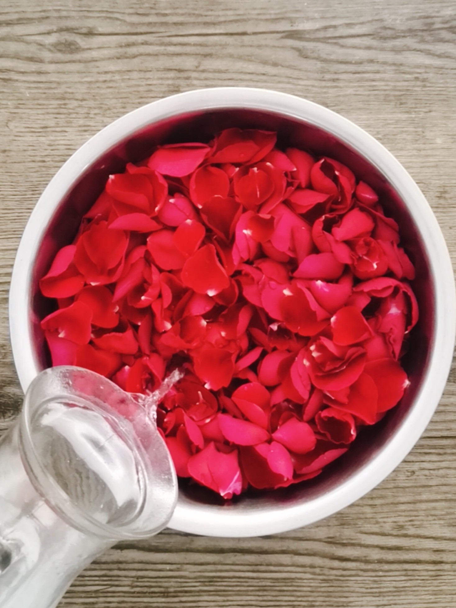 A Dream of Red Mansions Pickled Rose Marinated in Sugar recipe