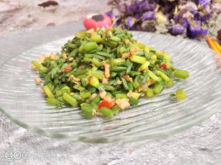 Stir-fried Leek Hearts with Minced Meat recipe