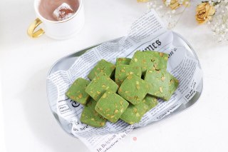 Matcha Pistachio Cookies recipe