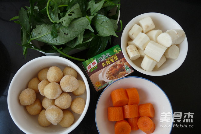Fish Egg Yam Soup Pot recipe