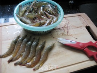 Salt Oil Fried Sea Prawns recipe