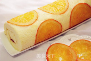 【orange Cake Roll】 recipe