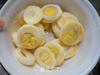 Braised Money Egg with Laba Beans recipe