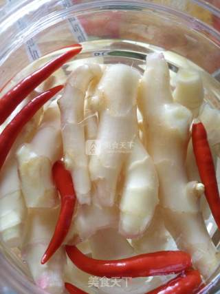 Pickled Sour Ginger recipe