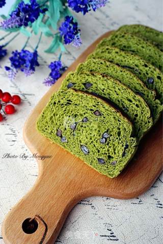 #aca烤明星大赛# Matcha Red Bean Toast recipe