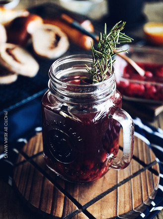 Hot Drink Raspberry Mulled Wine