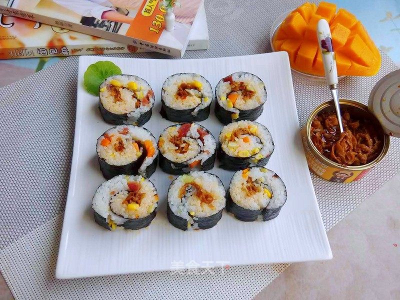 Steamed Scallop Sushi