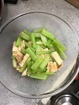 Celery and Yuba recipe