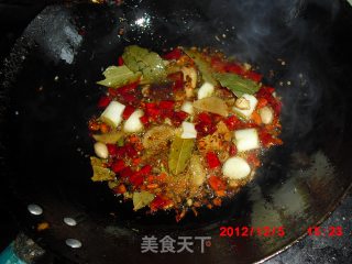 Spicy Hot Pot with Fish Bone Soup recipe