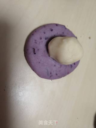 Taro Mashed Purple Potato Shortbread recipe