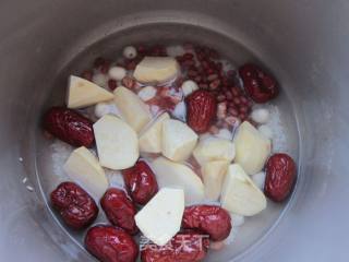 Sweet Potato and Lotus Seed Porridge recipe