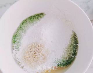 Spinach Sesame Omelet recipe