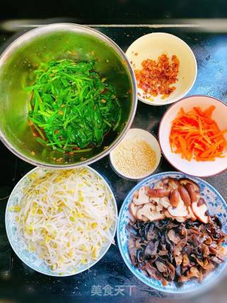 Simple Bibimbap recipe