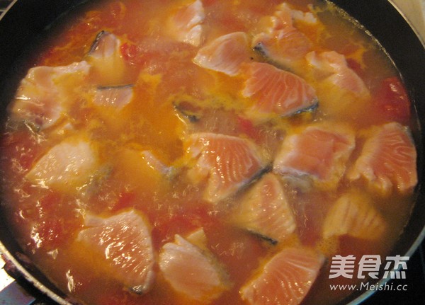Salmon Tomato Soup recipe
