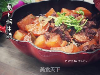 #trust之美# Braised Beef Brisket with Radish recipe