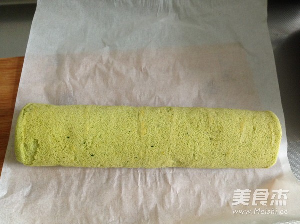 Spinach Cake Roll recipe