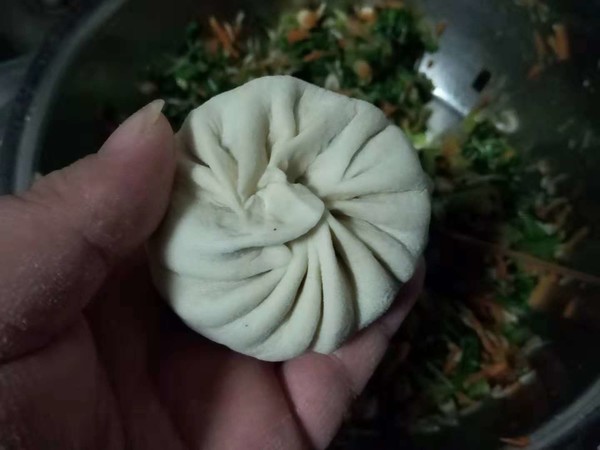 Chinese Cabbage Buns recipe