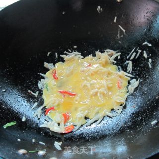 Sweet Potato Shredded Omelette recipe
