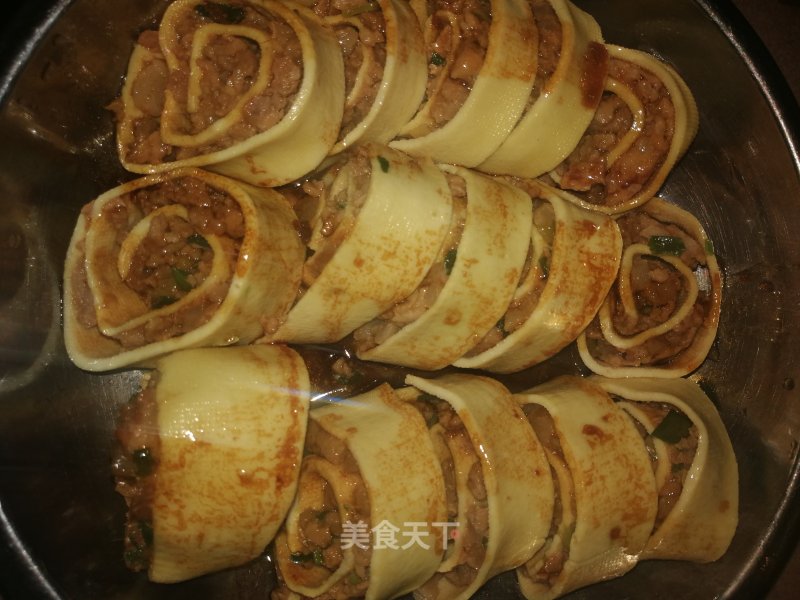 #团圆饭#thousands of Meat Rolls recipe