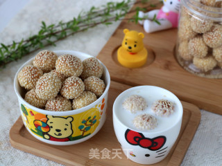 Sesame Baked Bun recipe