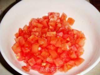 Steamed Egg with Tomato and Yam recipe