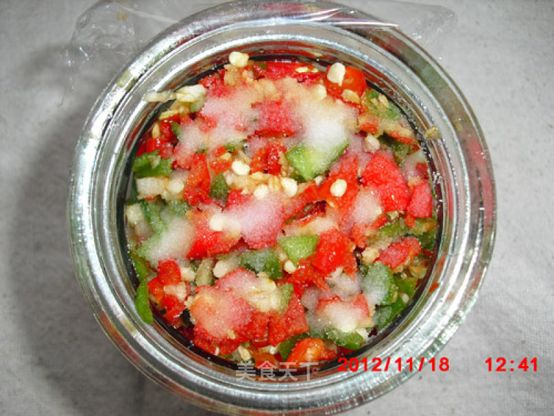 Homemade Chopped Chili [super Spicy] recipe