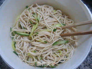 Cucumber Soba Noodles recipe