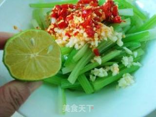 Lemon Chopped Pepper and Celery recipe