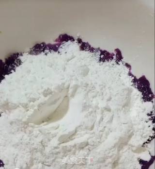 Purple Sweet Potato Mochi recipe