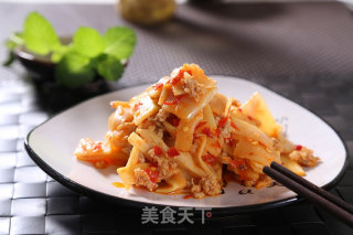 Sour Bamboo Shoots with Minced Meat-automatic Cooking Pot recipe